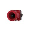 Qlight QWCD35-12/24-R-LC | Red | LED Stroboscoop + Sirene
