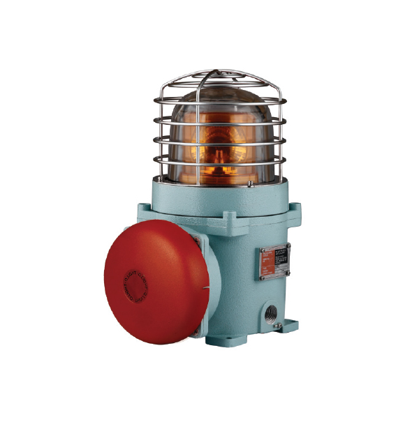 Qlight SEBALR-220-R | Rood | LED Zwaailicht + alarmbel