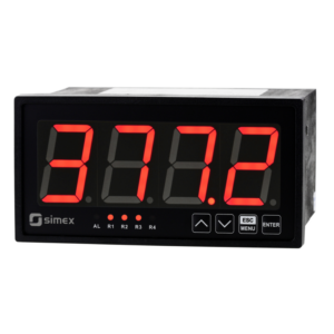 SRP-147-1821-1-3-001 | 24VAC/DC | 0/4-20mA, 0/1-5V, 0/2-10V | Paneelmeter